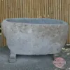 Product image 2 of the product “Basin from Riverstone, Natural surface, polished inside. Dia approx 91-100. Height 41-50 ”